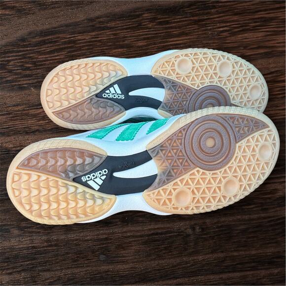 NWT Adidas Samba MN OG Unisex Sneakers Cloud White/Green/Gun Sz 7M/8W RB - Picture 7 of 11